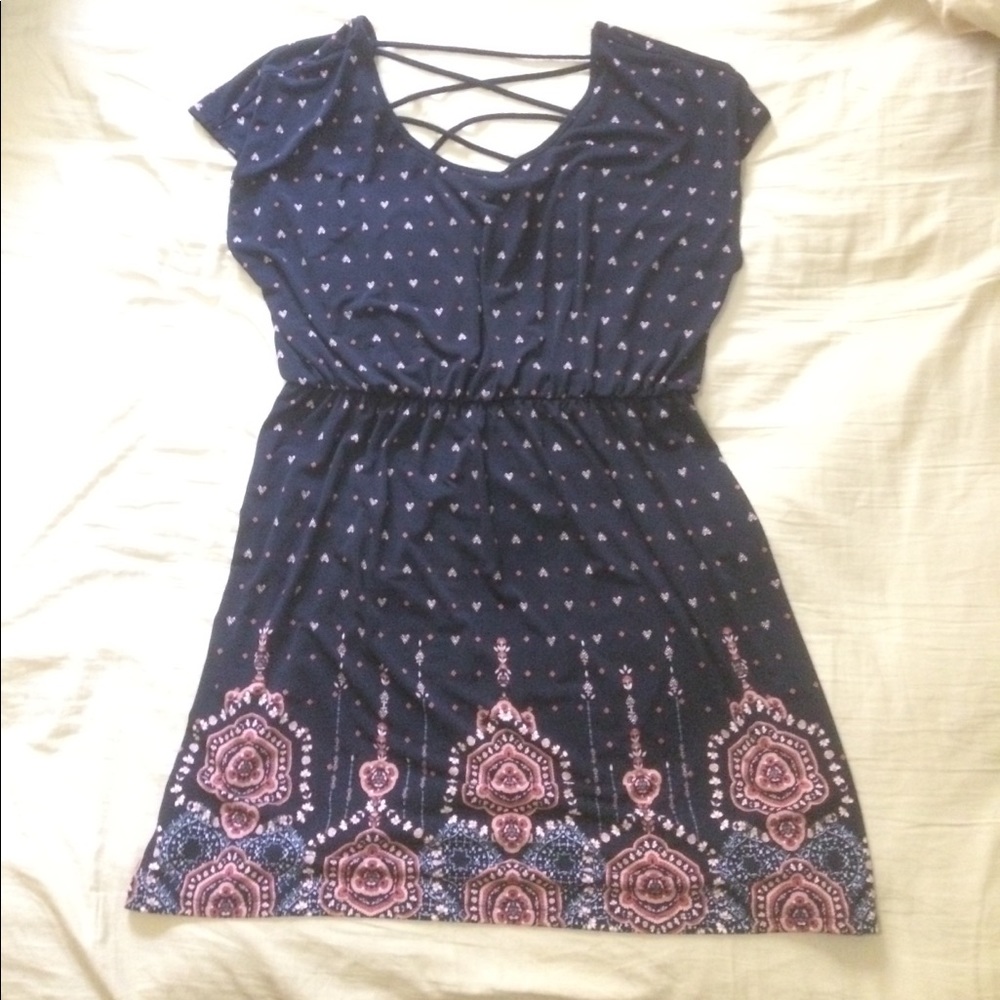 FINAL SALE- Navy Dress